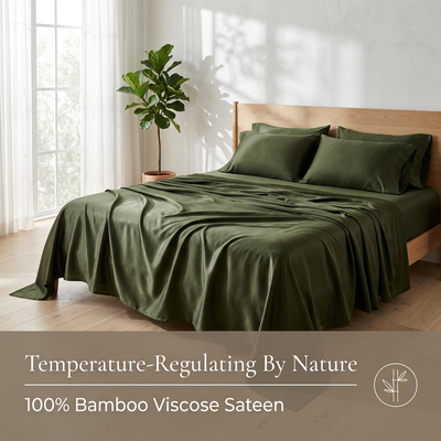 The Bamboo Sheet Set — 100% Bamboo Viscose Sateen