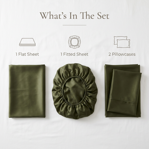 The Bamboo Sheet Set — 100% Bamboo Viscose Sateen